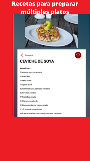 Recetas de Cocina Screenshot 3