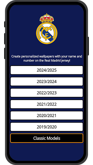 Real Madrid Jersey Maker Screenshot 0