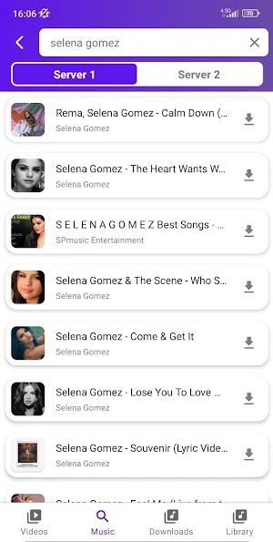Song World - Music Download Screenshot 1