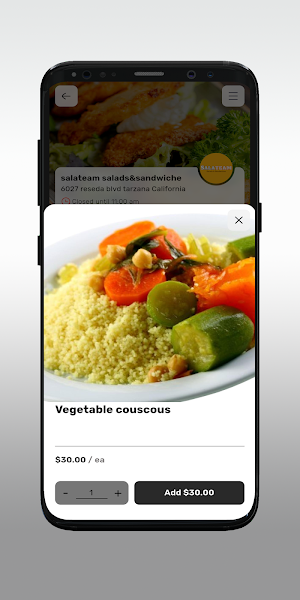 salateam salads&sandwiches Screenshot 3