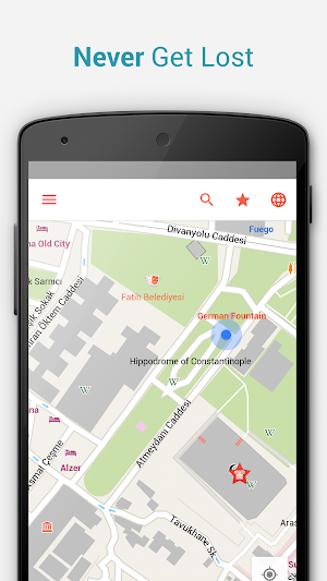 Istanbul Offline City Map Screenshot 1
