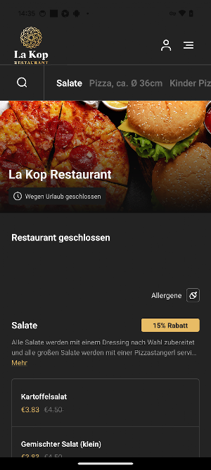 La Kop Restaurant Screenshot 2