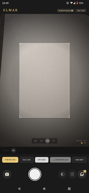 ELMAR - Vintage Lens Camera Screenshot 0