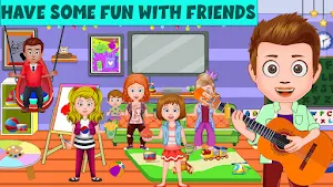 My Family Town : NewBorn Baby Screenshot 2