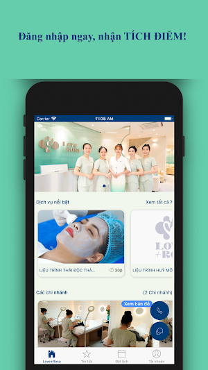 Love + Rosa Beauty Spa Screenshot 0