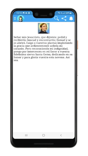 Novena a Santa Gema Galgani Screenshot 3
