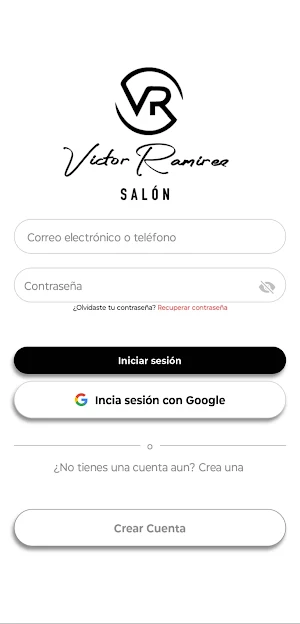 VictorRamirezSalon Screenshot 3