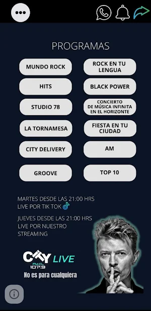 City Fm Chile Screenshot 2