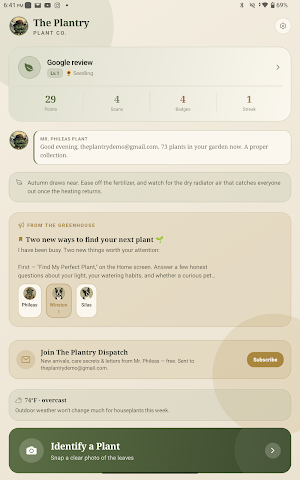 The Plantry: Ask Mr. Phileas Screenshot 1