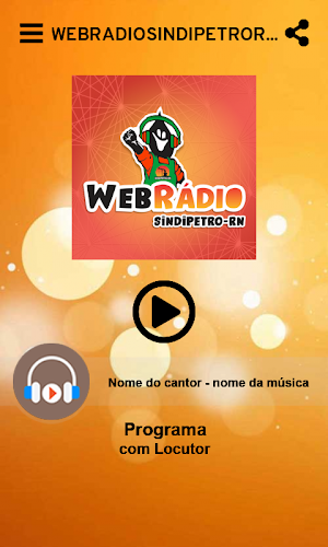 WebRádioSINDIPETRORN Screenshot 0