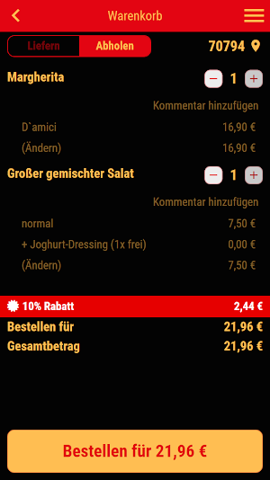 D´amici Screenshot 1