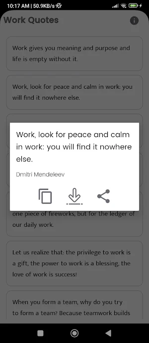 Work Quotes and Sayings Screenshot 2