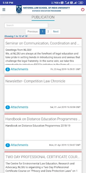 DED NLSIU - Edchemy Screenshot 3
