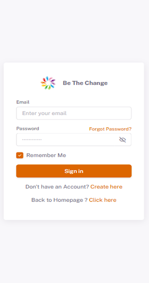 Be The Change Screenshot 1