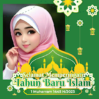 Islamic New Year Frame 1445 H