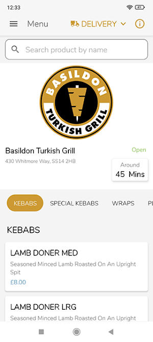 Basildon Turkish Grill Screenshot 0