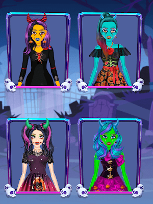 Halloween Dress Up Games Screenshot 1