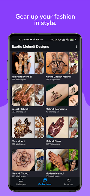 Exotic Mehndi Designs Screenshot 1