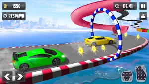 Crazy Car Driving Simulator: Impossible Sky Tracks Screenshot 1