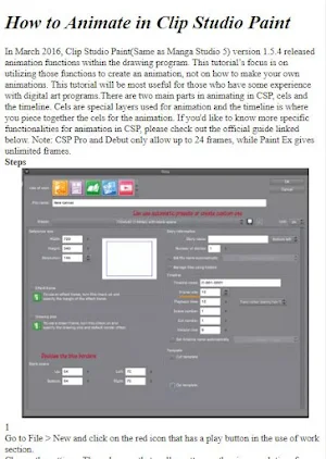 Animation Techniques Guide Screenshot 0