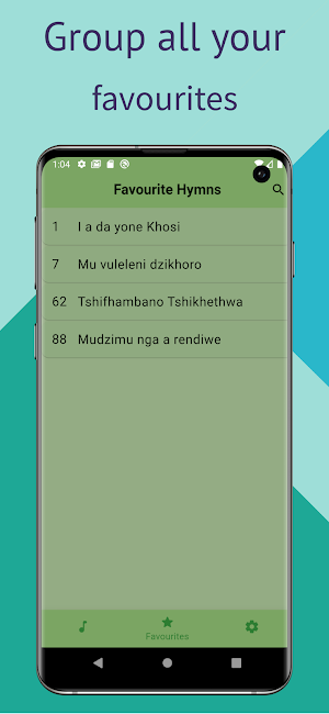 Nyimbo Dza Vhatendi Hymns Screenshot 2