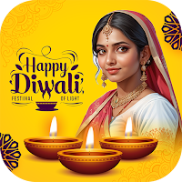 Happy Diwali Photo Frame