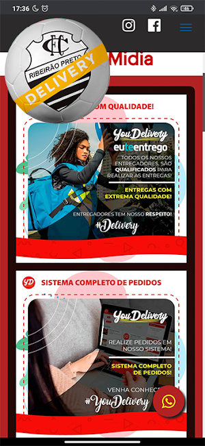 Comercial Futebol Clube Delive Screenshot 2