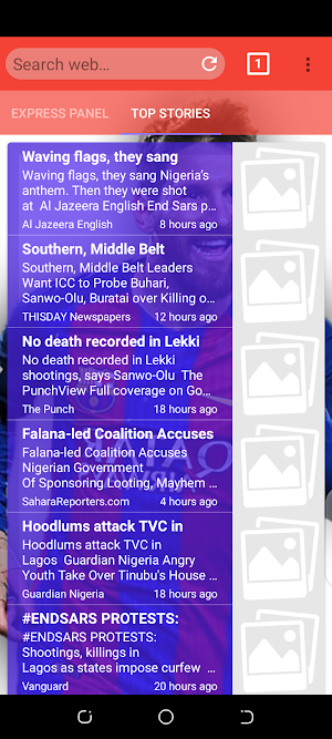 Lionel Messi browser Screenshot 1