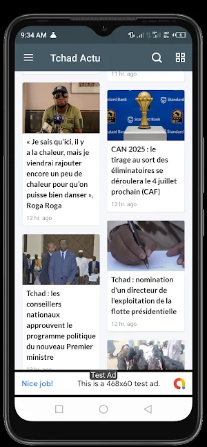 Tchad Actualités Screenshot 2