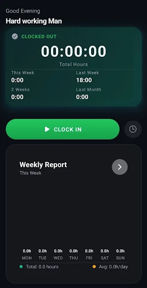 Clockin Screenshot 0