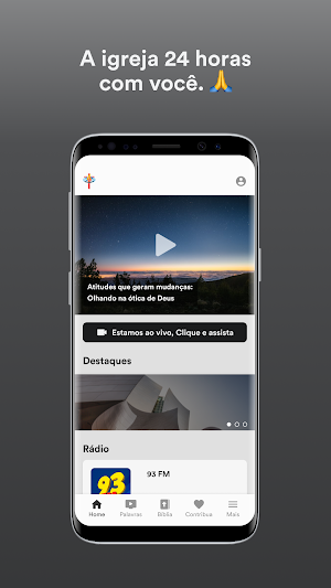 Igreja apostólica chama viva Screenshot 0