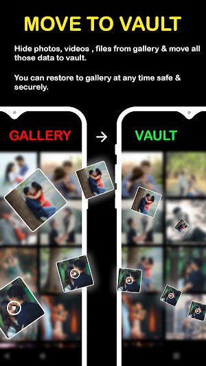 Phone vault:Hide photo & video Screenshot 1