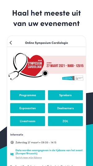 Online Symposium Cardiologie Screenshot 0