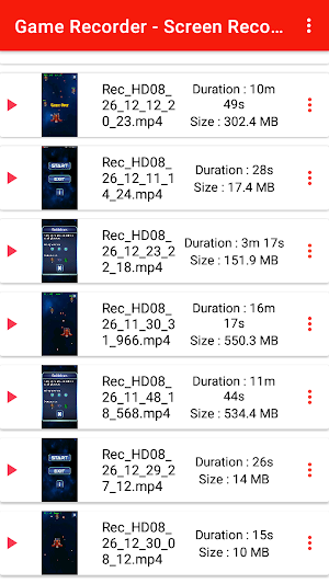 Game Recorder Screenshot 1