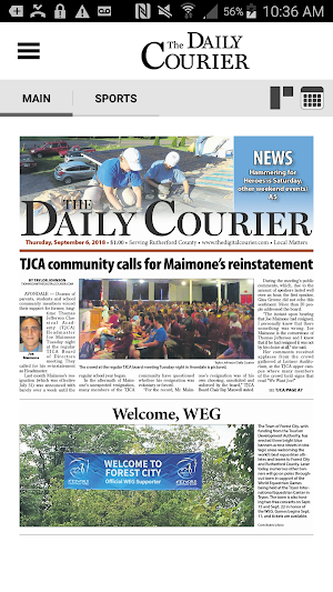 The Daily Courier Screenshot 1