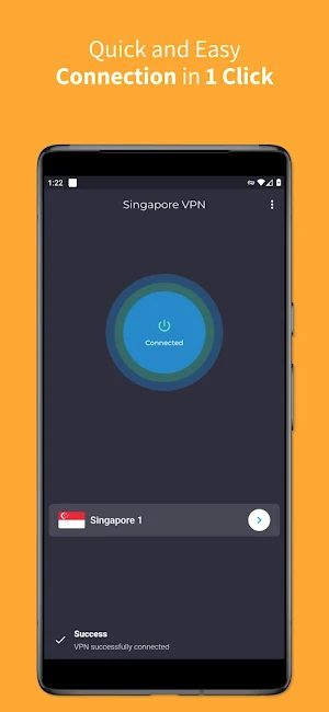 Singapore VPN - Fast VPN Proxy Screenshot 1