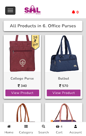 SHL BAGS Screenshot 3