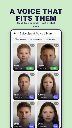 SelectSpeak: AAC Talker Screenshot 1