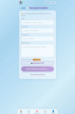 Pain2Care Screenshot 3