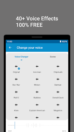 Super Voice Changer & Effects Screenshot 0