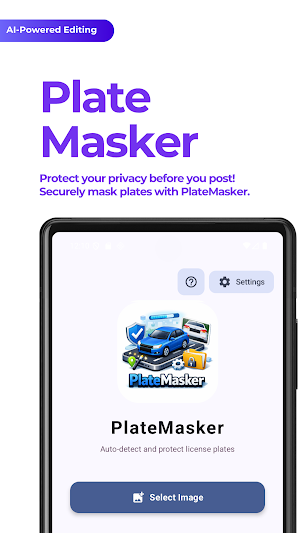 PlateMasker:License Plate Blur Screenshot 0