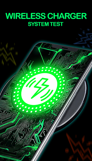 Wireless charger & system test Screenshot 0