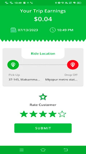 CARIBE - BID GO DRIVER Screenshot 1