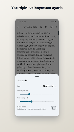 PDF Reader: Oku & Not Al Screenshot 2