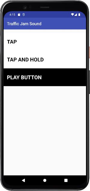 Traffic Jam Sound Screenshot 2