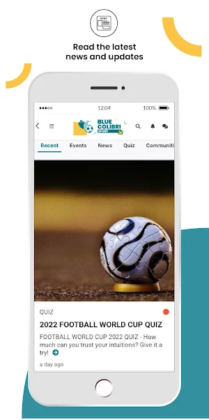 Blue Colibri Sport Screenshot 0