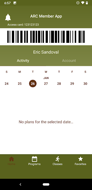 ARC Member App Screenshot 2