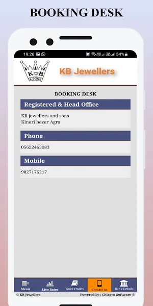 KB Jewellers Screenshot 1