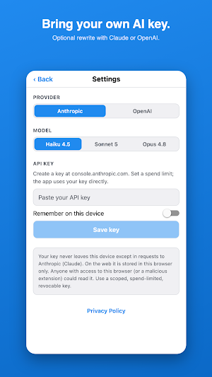 deAIfy Screenshot 1