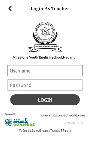 Milestone Youth English school Screenshot 2